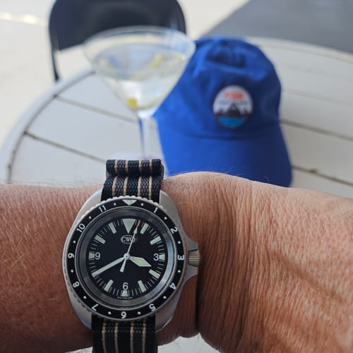 Customer photo review of 007 Bond Nylon Strap- Five Eye