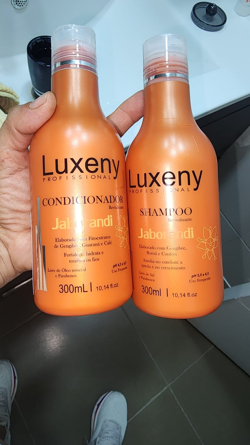 Customer photo review of Acondicionador Anticaída Jaborandi 300ml