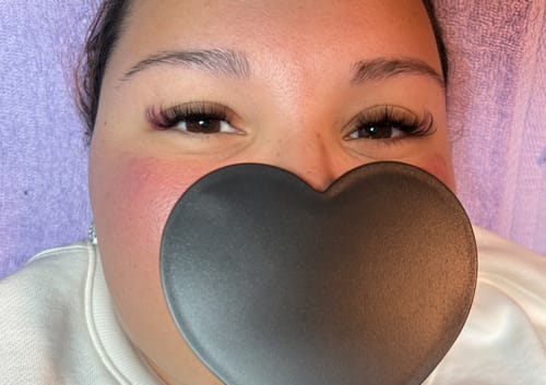 Customer photo review of Self Fanning Lash
