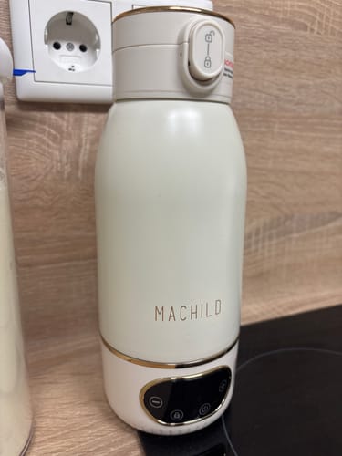 Customer photo review of Tragbarer Fläschchenwärmer + Milchpulverbox + Schnell-Ladegerät