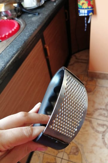 Customer photo review of Ring Garlic Press