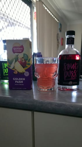 Customer photo review of Sour Puss Grape 700ml