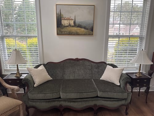 Customer photo review of Country Villa Canvas Art