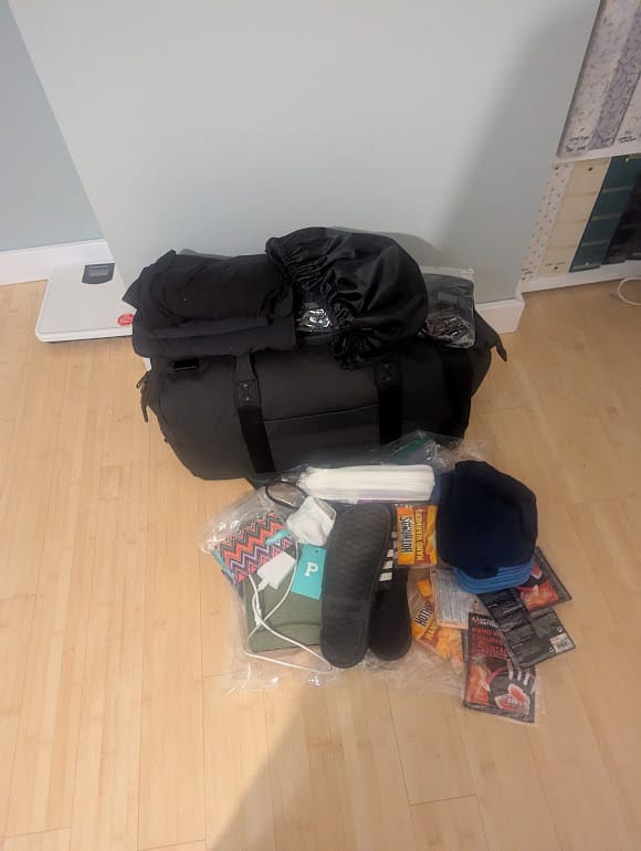 Customer photo review of Cascade Duffle Bag - Standard