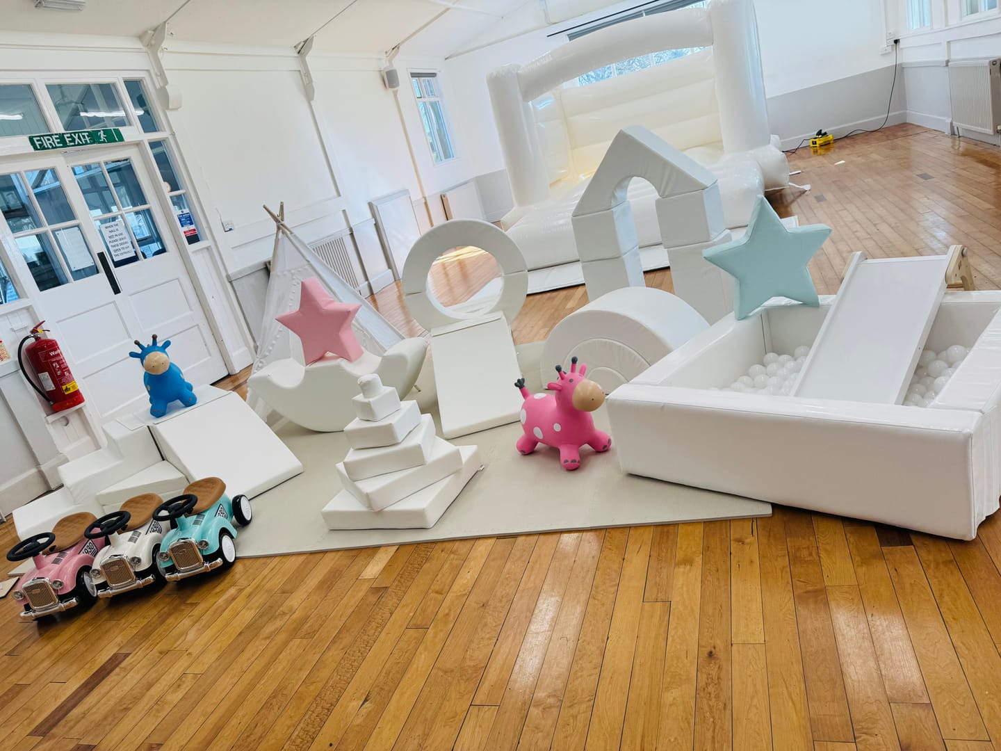 Customer photo review of Deluxe Ball Pool - Square - 14" Height
