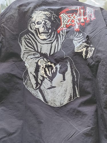 Customer photo review of Death - Scream Bloody Gore - Windbreaker
