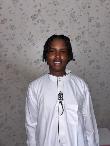 Customer photo review of White Embroidered Thobe