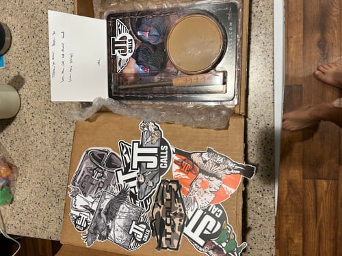 Customer photo review of Ceramic Over Glass All Weather Pot Call