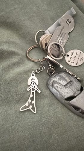 Customer photo review of Persönliche Kinderzeichnung als Halskette oder Anhänger