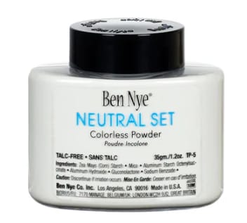 Customer photo review of Ben Nye Neutral Set Powder