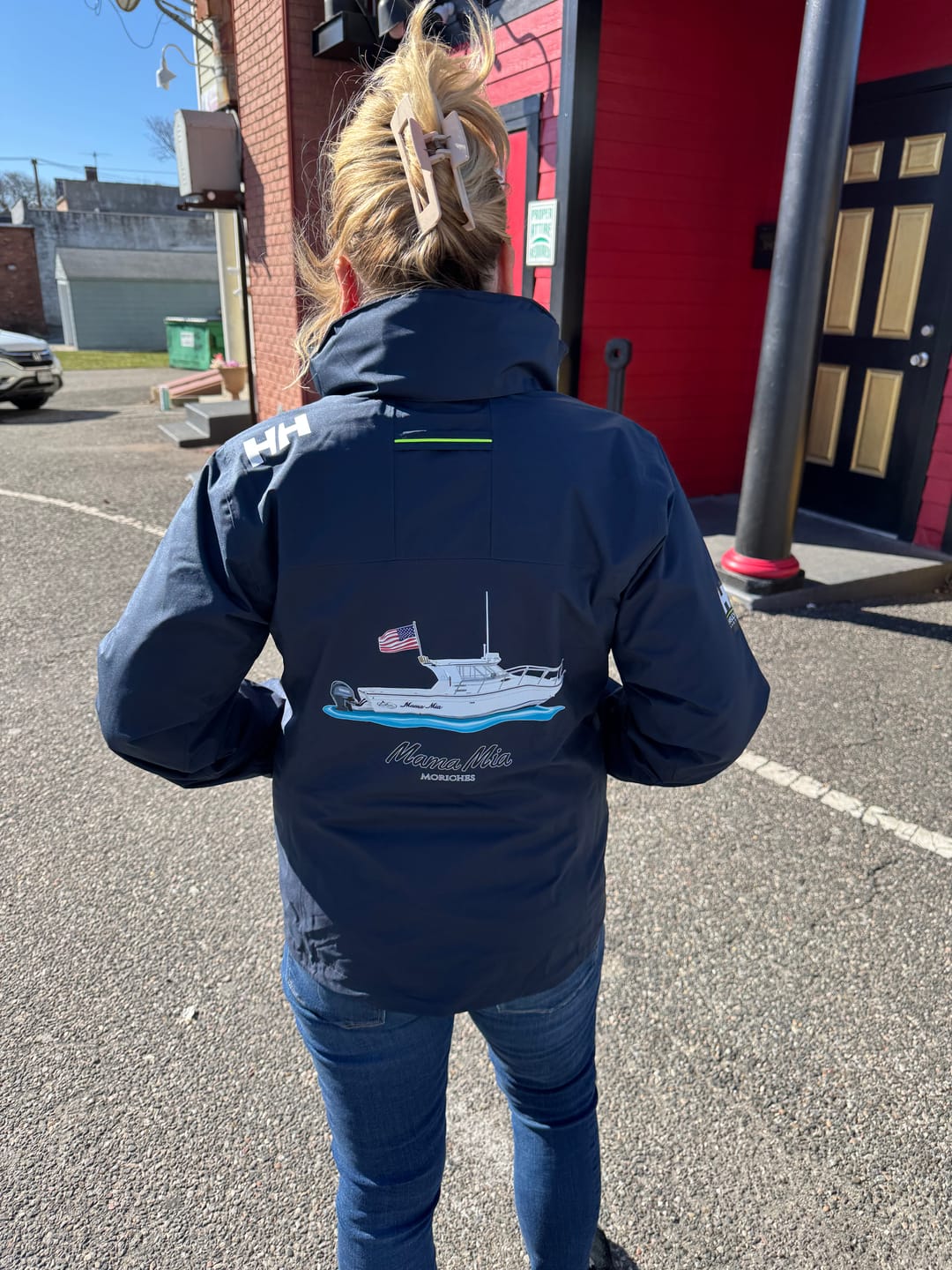 Customer photo review of Helly Hansen Women's Crew Hooded Jacket 2.0