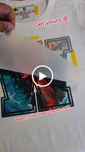 Customer video review of DTF Transfer Film A3+ (13 x 19) 100 Sheets - Hot Peel