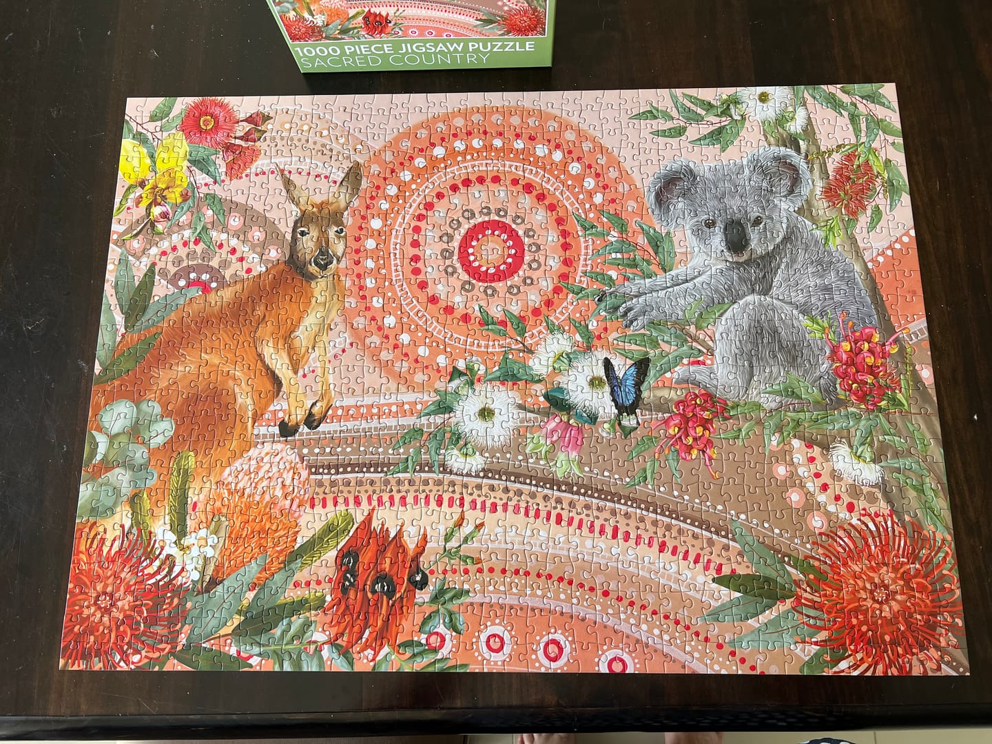 Customer photo review of Puzzle 1000 Sacred Country Vol.2