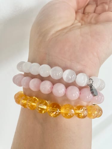 Customer photo review of Selenite Bracelet
