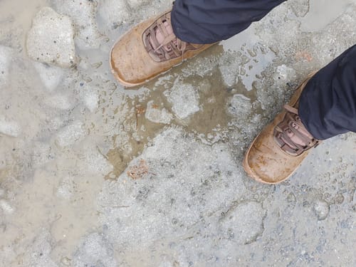 Customer photo review of Vaistoa Uoma 2 -paljasjalkavaelluskengät