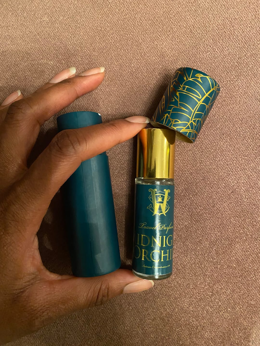 Customer photo review of Midnight Orchid