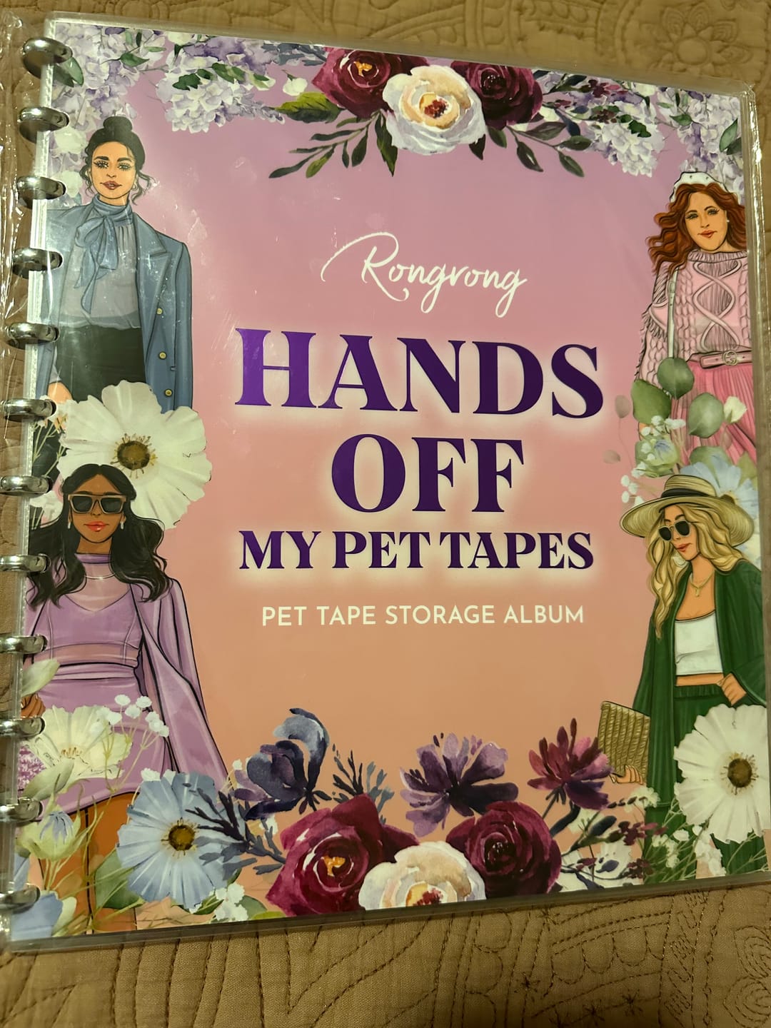 Customer photo review of Hands Off My PET Tape Storage Album