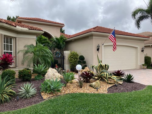 Customer photo review of 3' x 5' American Flag Set