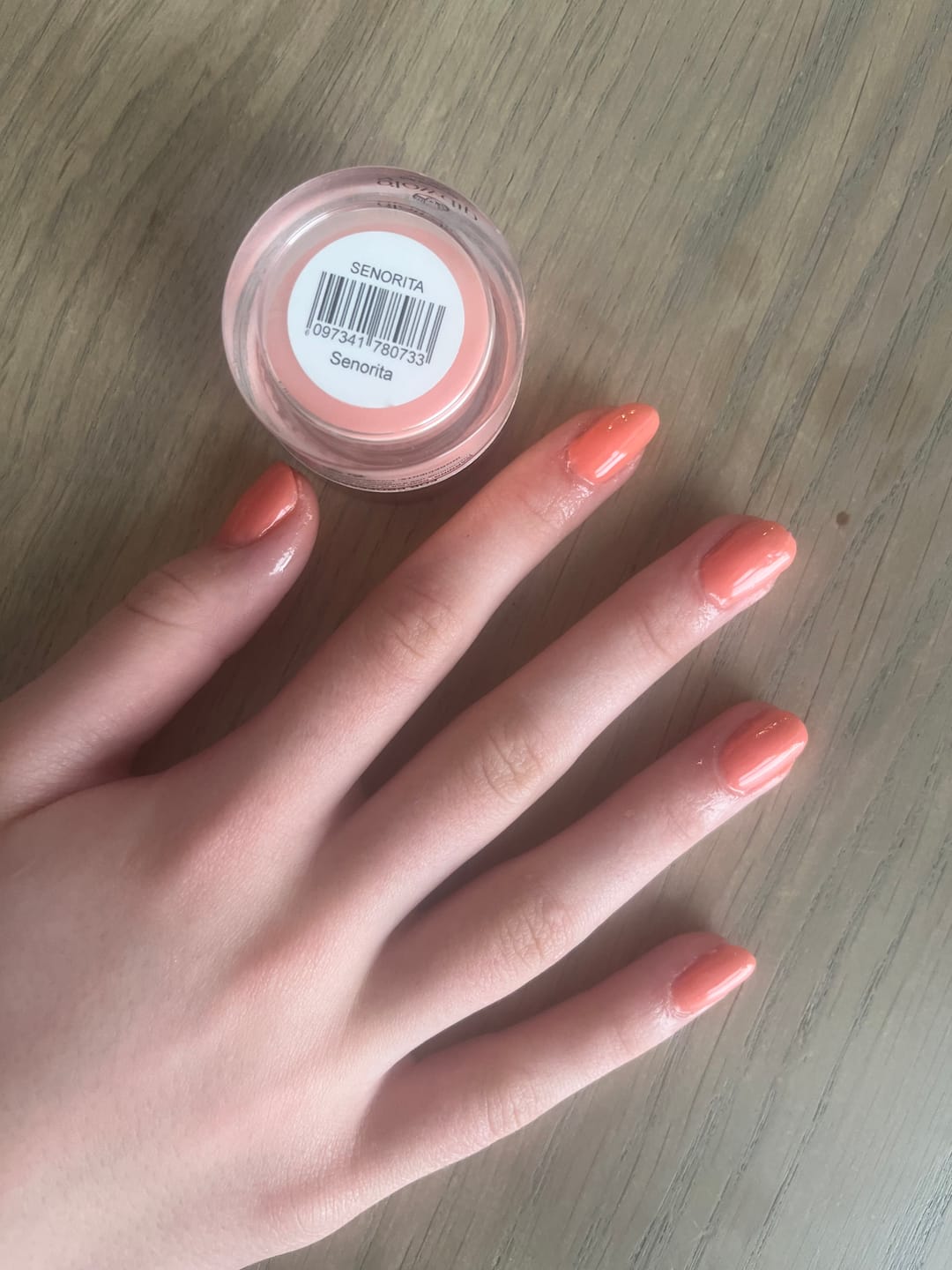 Customer photo review of Senorita Dipping Powder