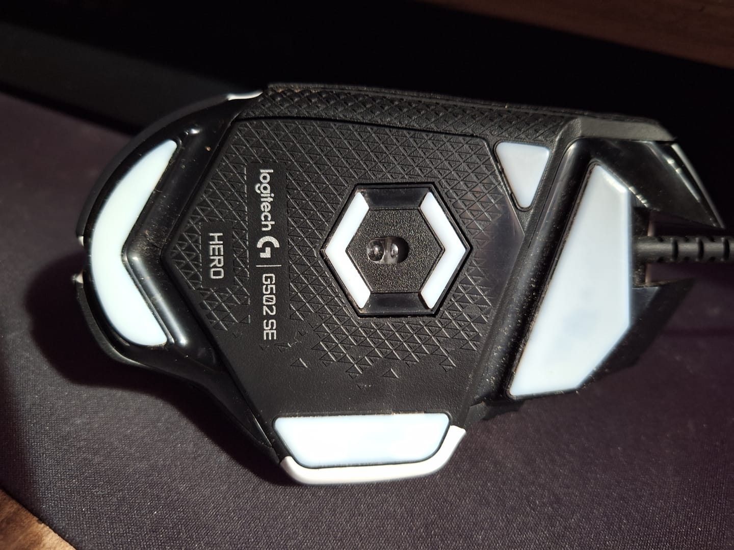 Customer photo review of X-Raypad Obsidian Mouse Skates