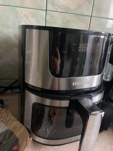 Customer photo review of Air Fryer Novio Grill & Fry