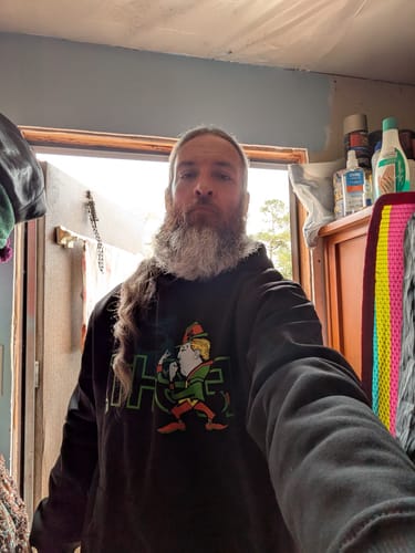Customer photo review of The Fighting Trump Irish Hoodie