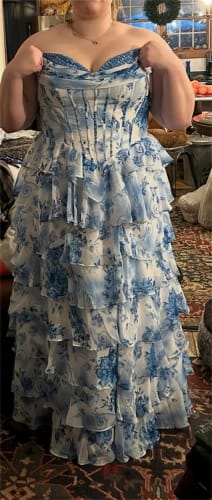 Customer photo review of Renee Maxi Dress