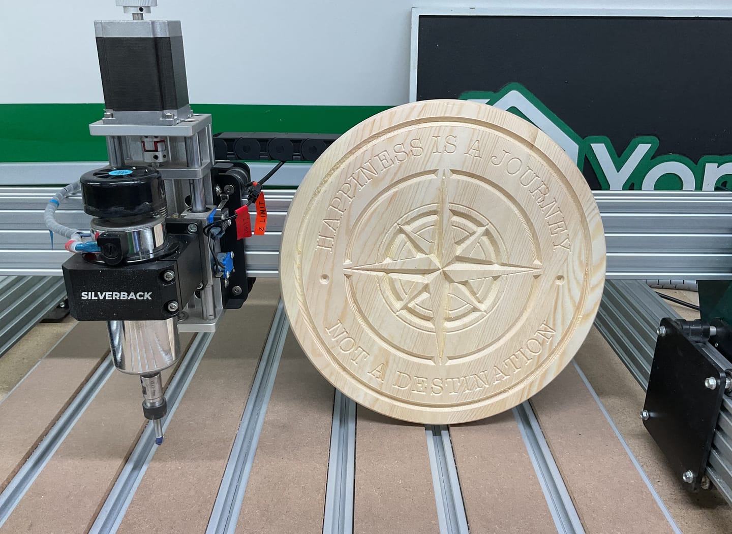 Customer photo review of YoraHome® SilverBack Benchtop CNC Router 6060