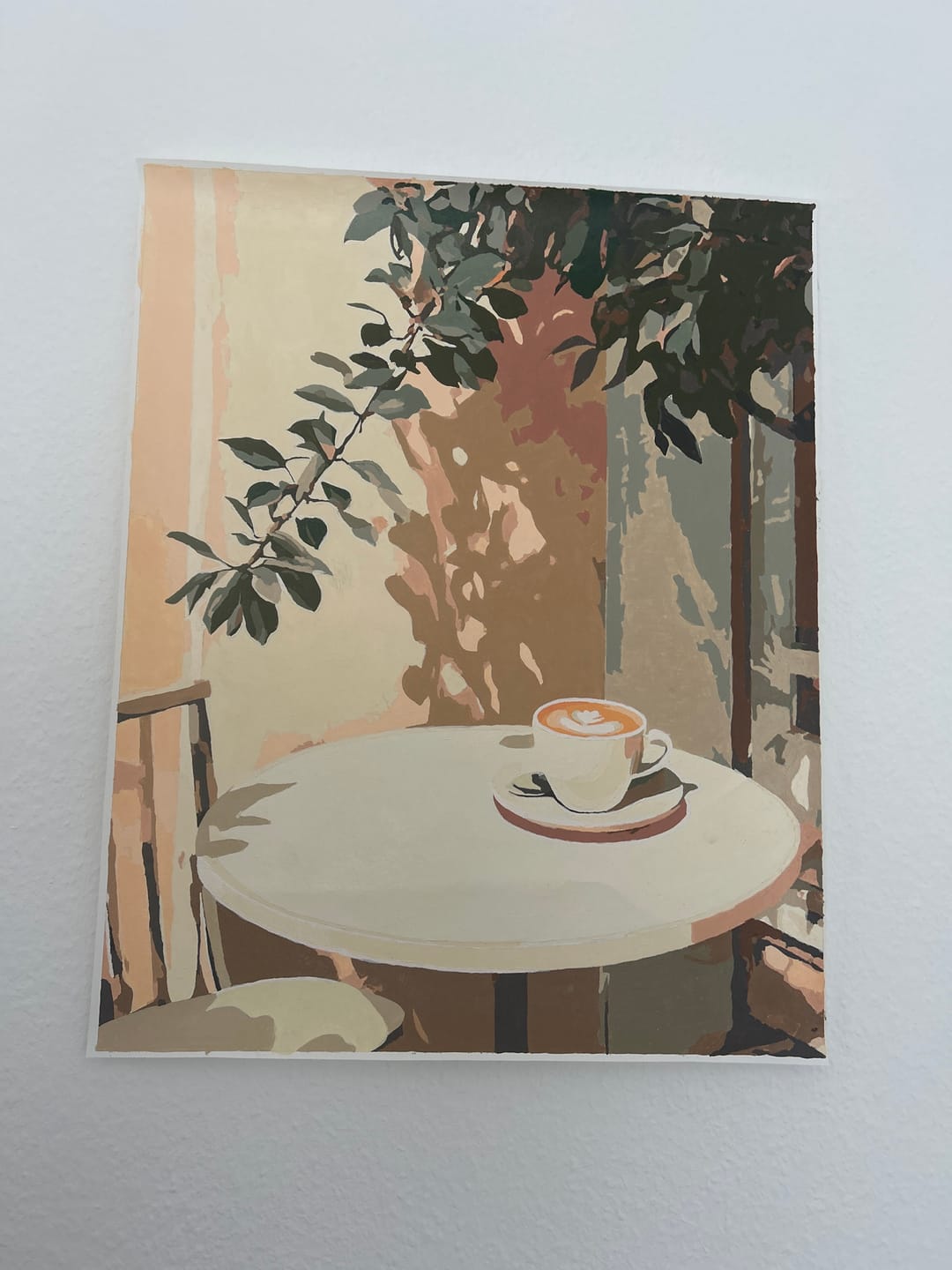 Customer photo review of Malen nach Zahlen - Morgenkaffee