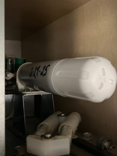 Customer photo review of Sub Zero 4204490 Water Filter & 7042798 Cartridge Combo Pack