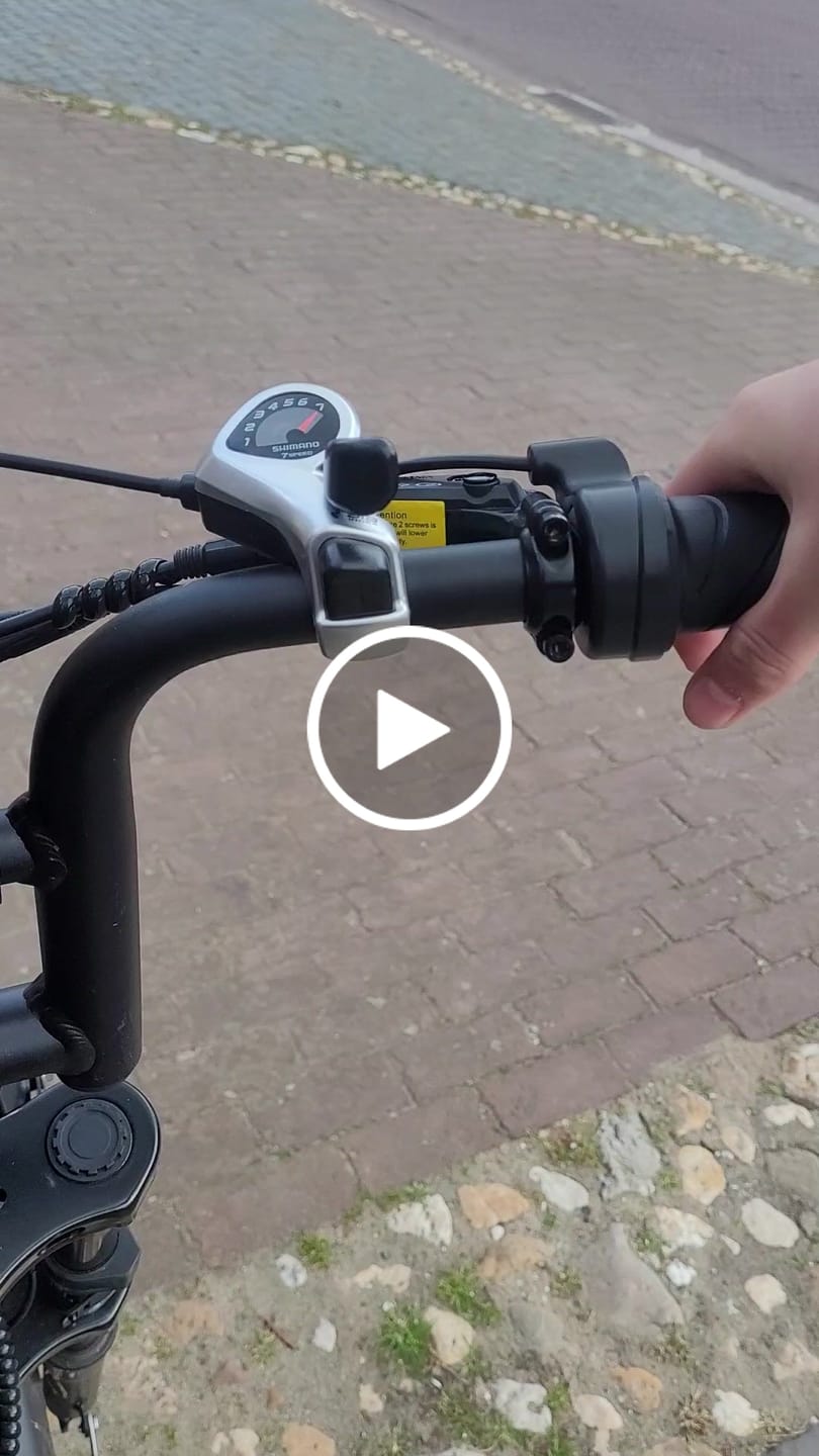 Customer video review of Gashendel | Fatbike | OUXI V8 V20