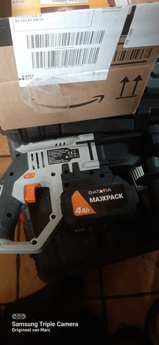 Customer photo review of 18V Cordless Hammer Drill SDS+