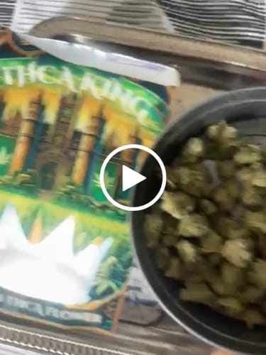 Customer video review of Wedding Cake - Greenhouse THCA (Smalls)
