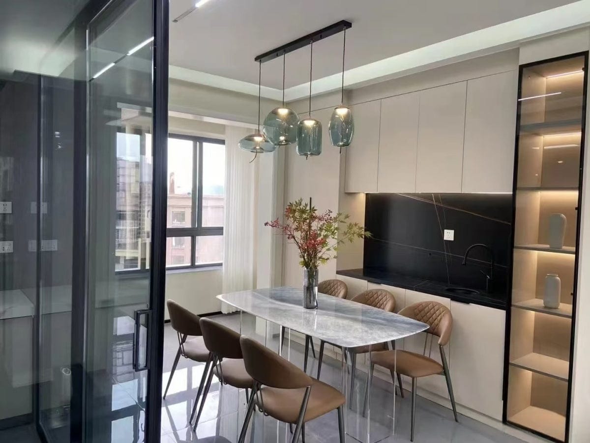 Customer photo review of Clara Glass LED Pendant Light