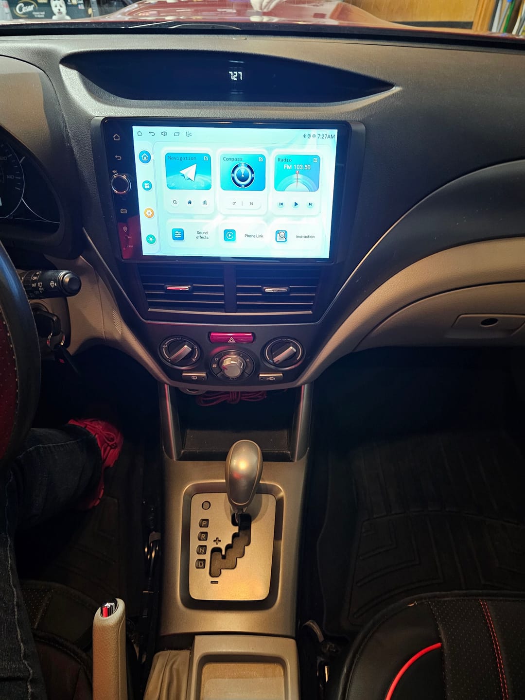 Customer photo review of Subaru Forester 2008-2012 — Premium 9” CarPlay & Android Auto Head Unit