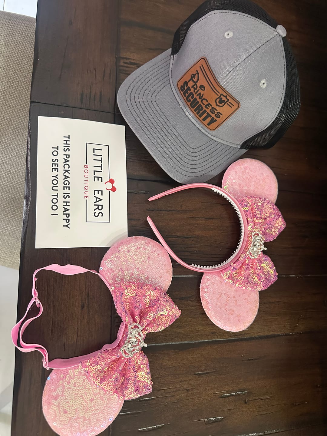 Customer photo review of Princess Security Trucker Hat