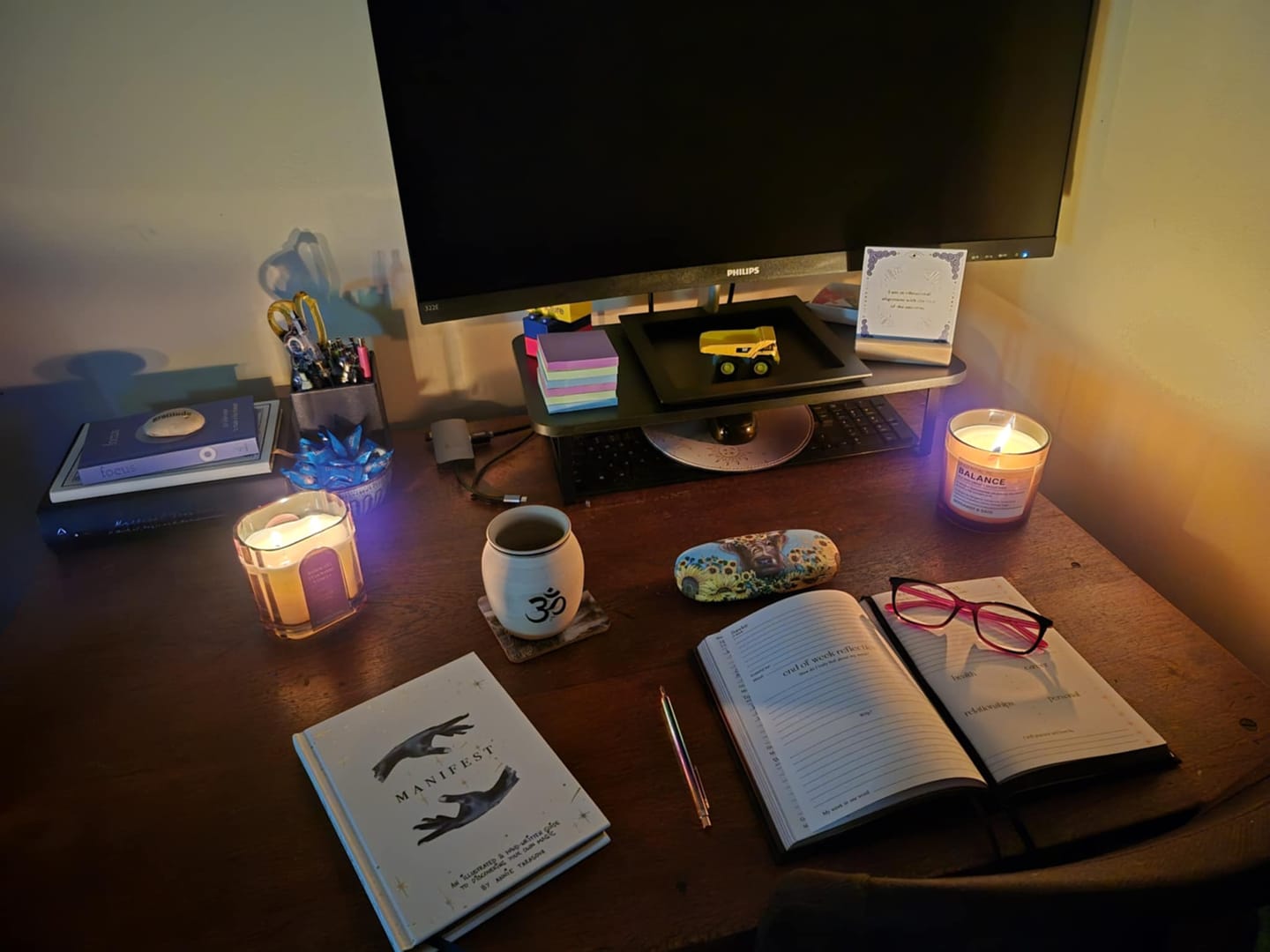 Customer photo review of Manifest Book