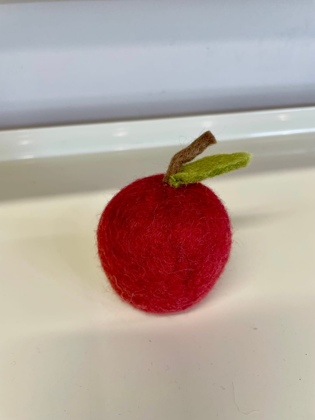 Customer photo review of Felt Vegetables and Fruits - Pick and Choose