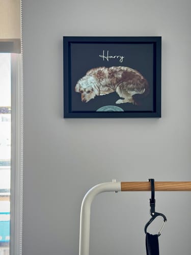 Customer photo review of Pet Art Canvas Wrap