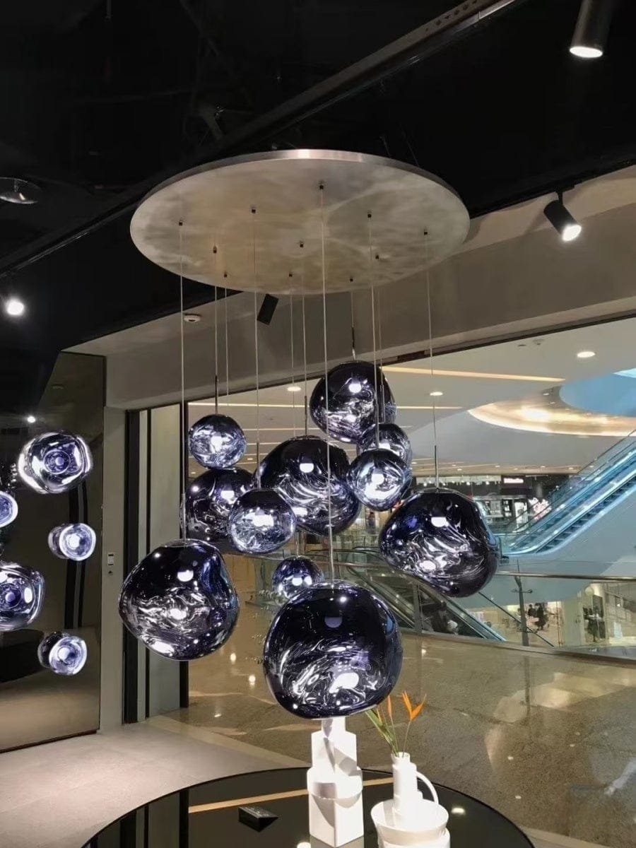 Customer photo review of Tambora Lava Pendant Light, Bulb Version