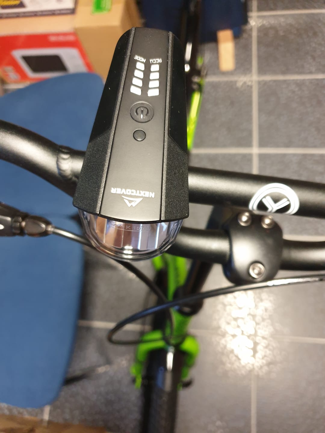 Customer photo review of Fahrradlicht Set LightPro - mit LightSense Sensor