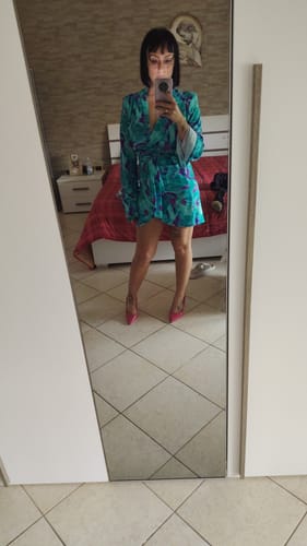 Customer photo review of Abito Color fantasy - tiffany