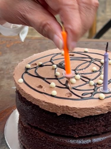 Customer photo review of Add a postcard with Special Message?