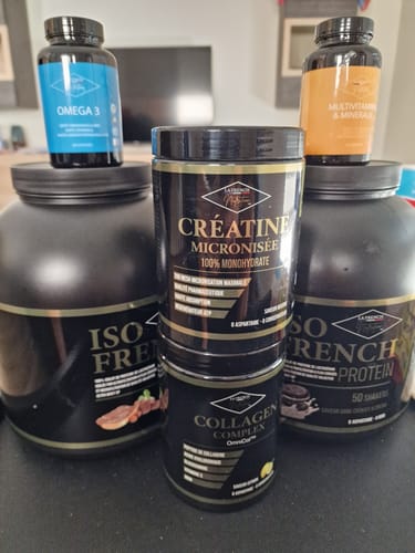 Customer photo review of FRENCH CRÉATINE 100% MONOHYDRATE MICRONISÉE
