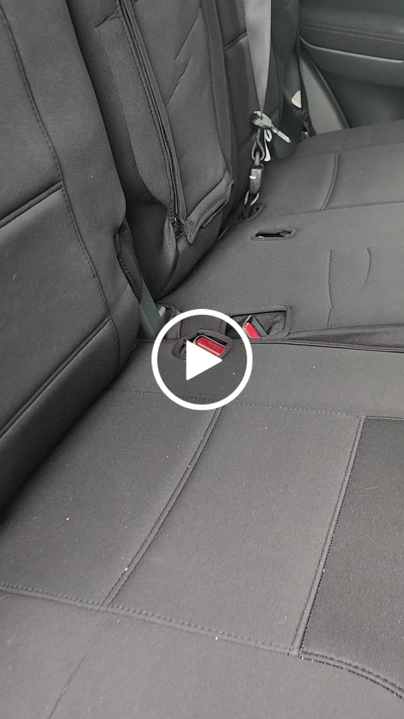 Customer video review of Sharkskin Seat Covers for Mitsubishi Pajero Sport 5 Seater (10/2015-On)