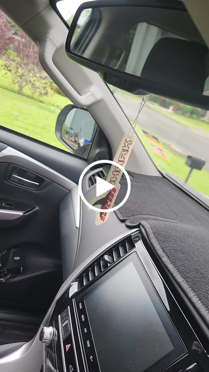 Customer video review of Sharkskin Ocean Scent Car Air Freshener – Long-Lasting Freshness for Your Ride