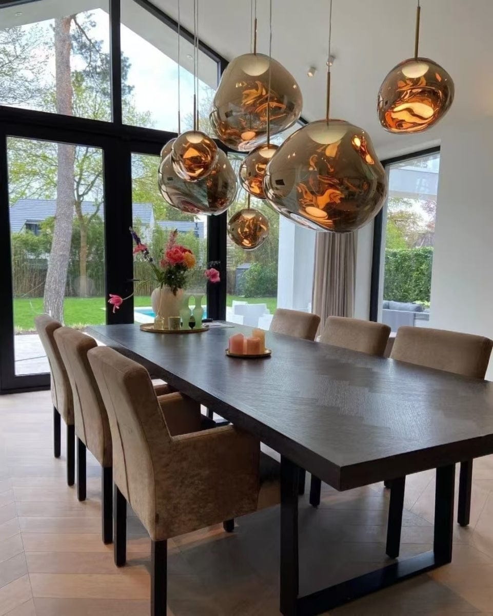 Customer photo review of Tambora Lava Pendant Light, Bulb Version
