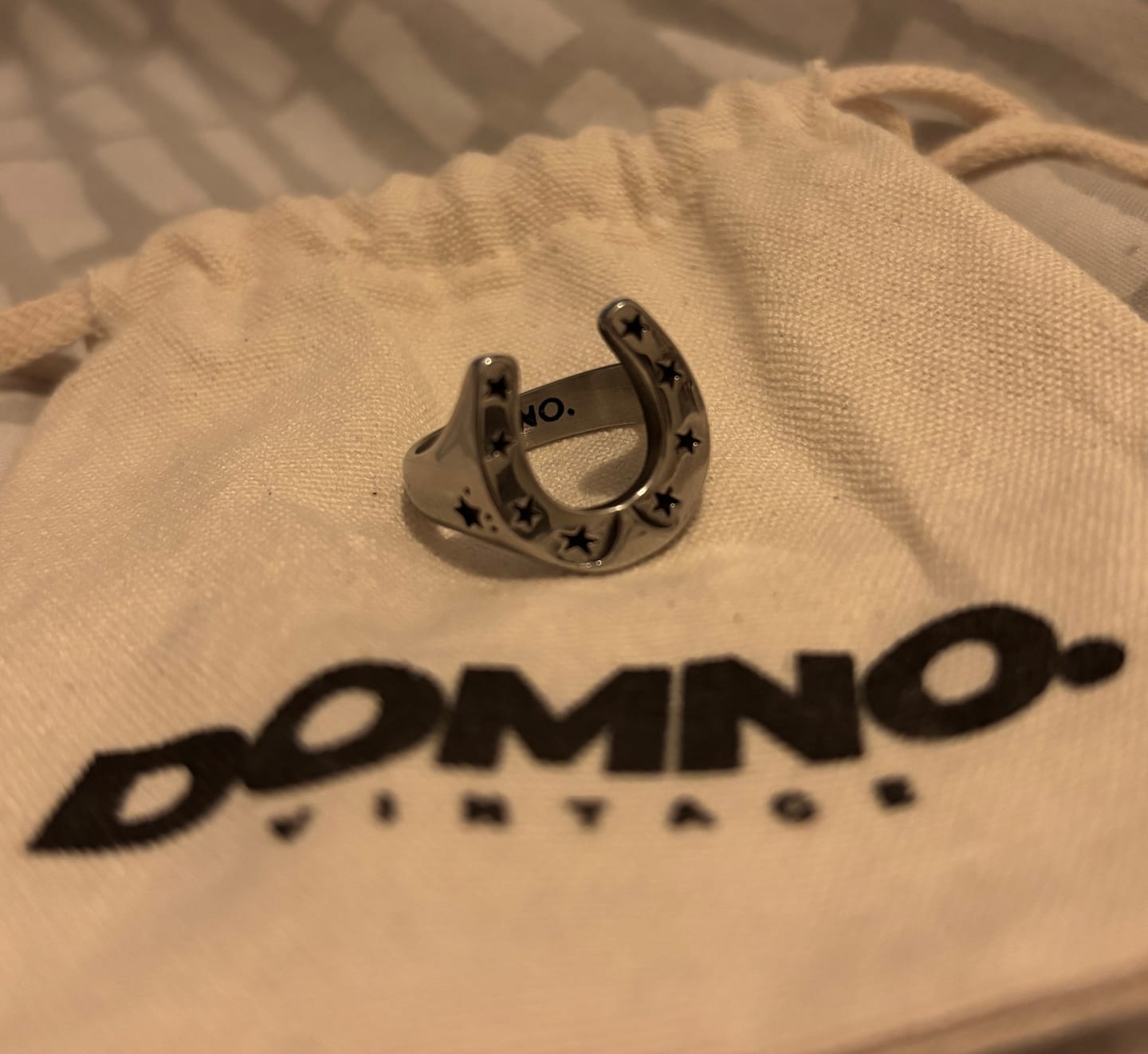 Customer photo review of Horse Shoe Ring