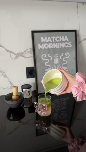 Customer photo review of Saemidori Matcha Henta