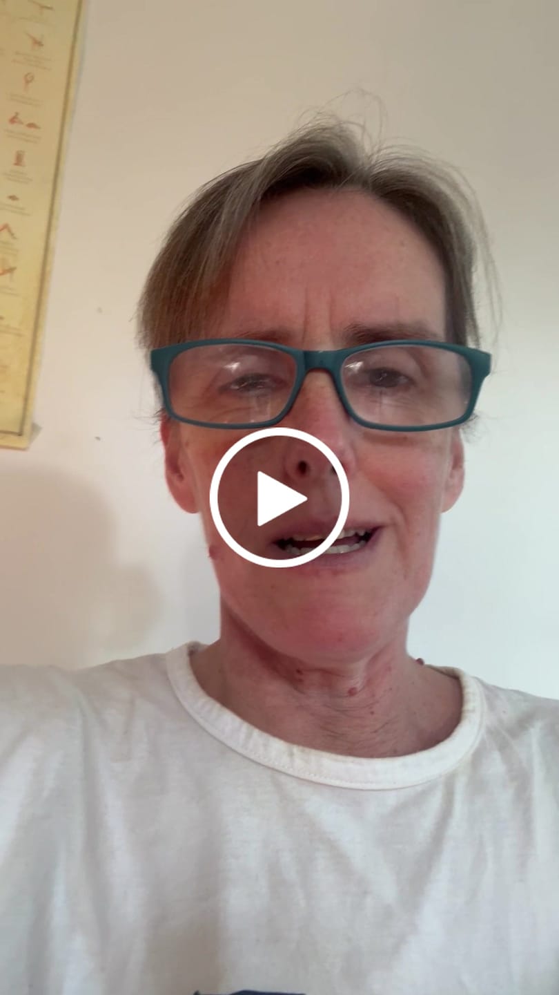 Customer video review of Ladies Poppy on Blue Pants